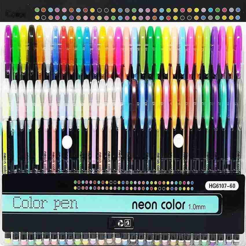 Levin neon Gel Pens Set 12 Color Gel Pens,Highlighter, Neon Pens Set Good  Gift For Coloring Kids Sketching Painting Drawing (Highlighter gel pen) Gel  Pen - Buy Levin neon Gel Pens Set