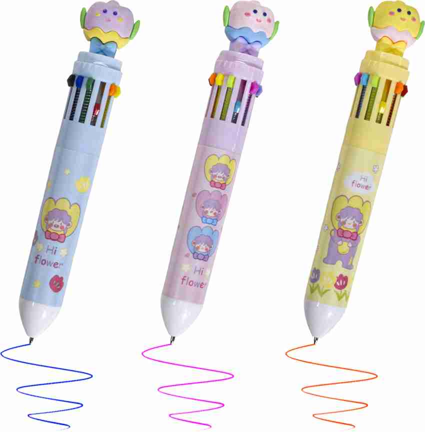 Adorable Sanrio Pen Set with Movable Heads