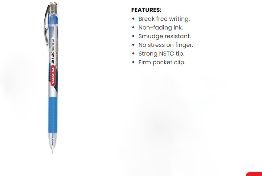 NATARAJ All Rounder Ball Pen Buy NATARAJ All Rounder Ball Pen