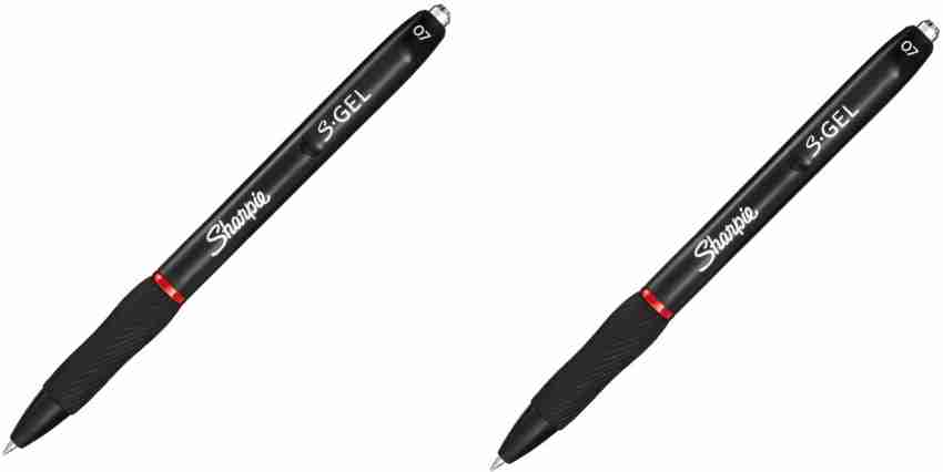 SHARPIE S-Gel, Gel Pens, Medium Point (0.7mm), Black Ink Gel Pen