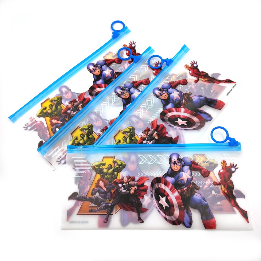 Mix Character Avengers Single Chain Big Pouch (Color & Design May Vary)  Online in India, Buy at Best Price from  - 14220658