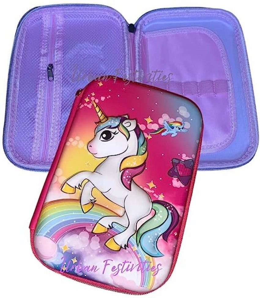 OFIXO Unicorn EVA Pencil Case Stationery Box, Pencil Box ,Case Organizer  Pen Holder for Boys Girls at Rs 140/piece, पेंसिल केस in Delhi