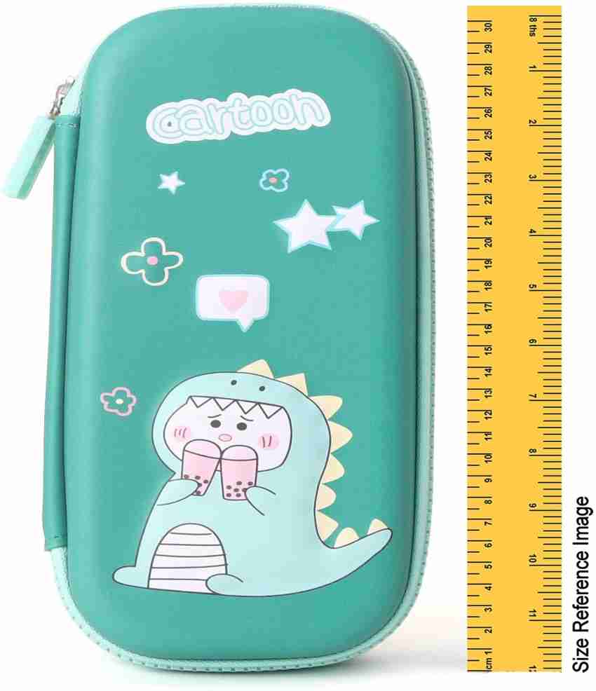 HASTHIP Soft Touch Pencil Case with Compartments