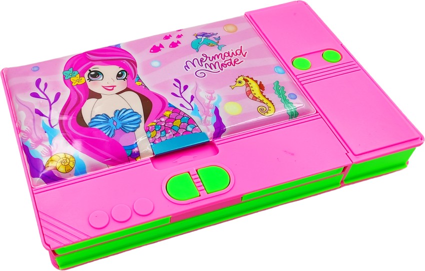 Buy AAPESHWAR BTS Theme Printed Magnetic Pencil Box for Girls