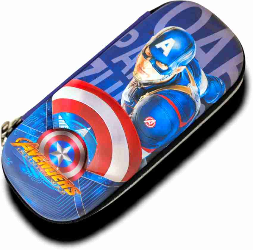Buy JELLIFY Captain America Pencil Pouch for Kids Zipper Closer