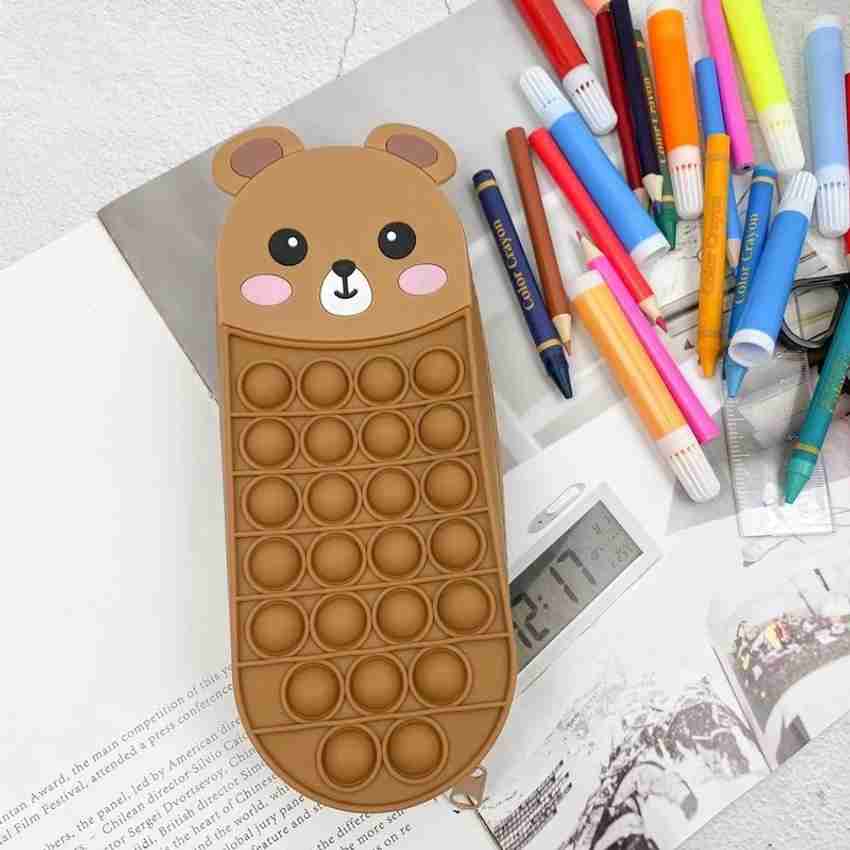 Teddy bear pencil case deals