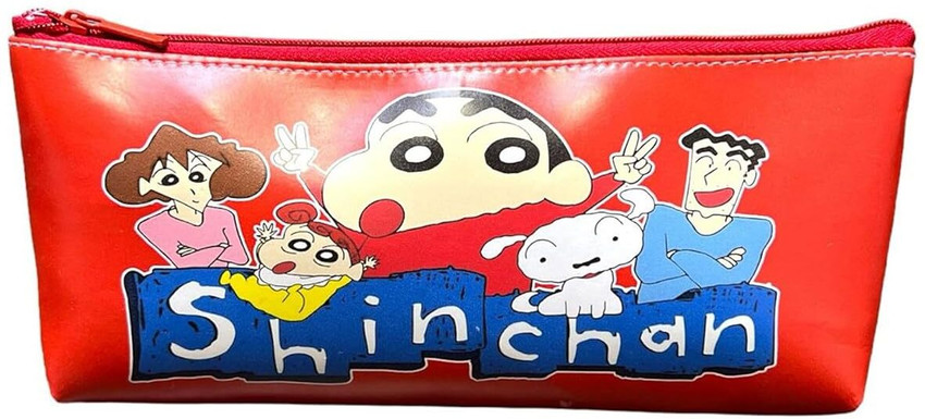 Flipkart KELOSK Shinchan Printed Pouch Pencil Case for Kids Travel Cosmetic Pouch Pencil Box for Kids Party Favor Return Gift Storage Pouch Birthday Gift Geometry Box for Kids Art Canvas Pencil