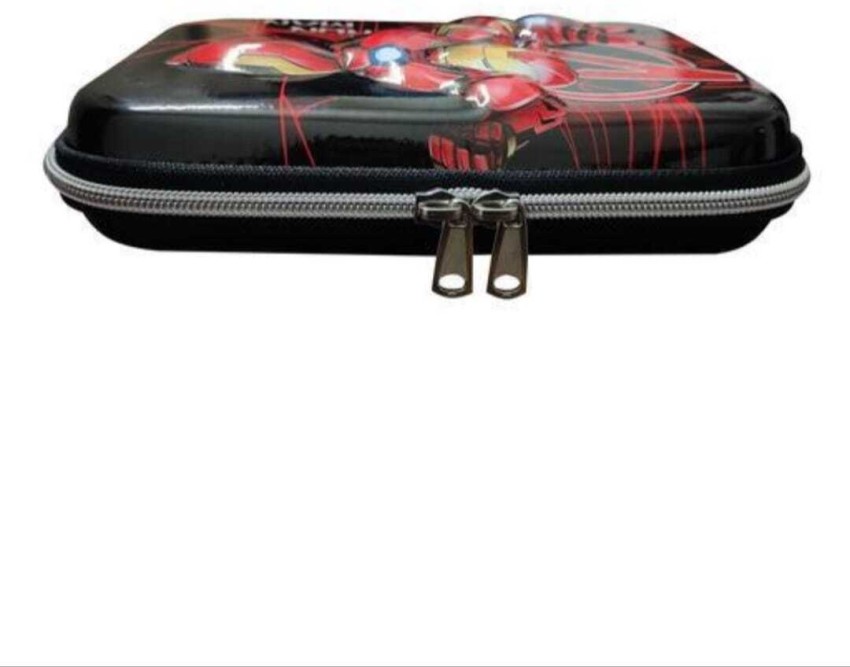 Marvel Avengers Assemble Cloth Pencil Box Pencil Case - Blue