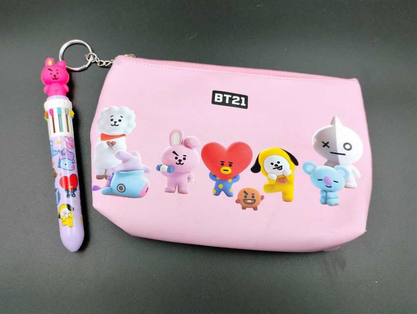 Flipkart.com | Paper Bear BT21 BTS Pouch Art EVA Pencil Box - Pouch