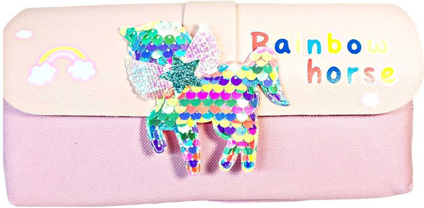 Flipkart SLOnlineMart Sequins Unicorn Rainbow Horse Unique