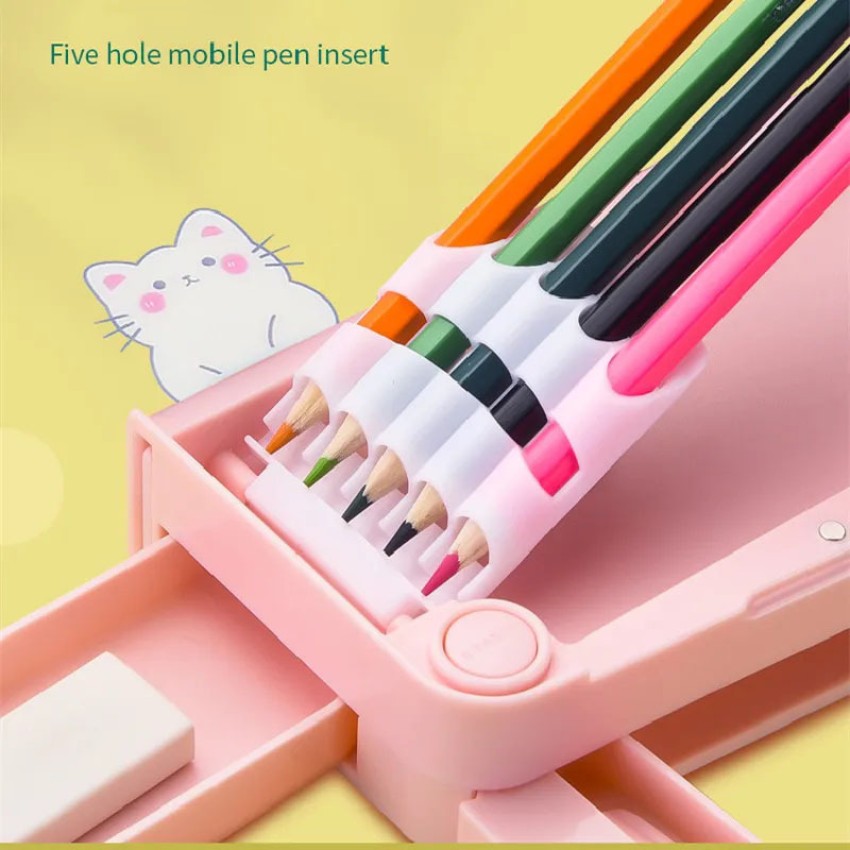 Multifunctional Pencil Box for Kids, Kids Pencil Box for Boys
