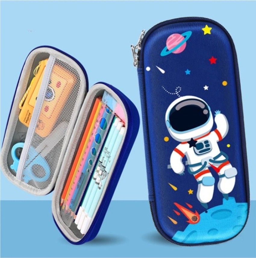 KTRS 1 Pencil Pouch for Boys Space Theme Pencil