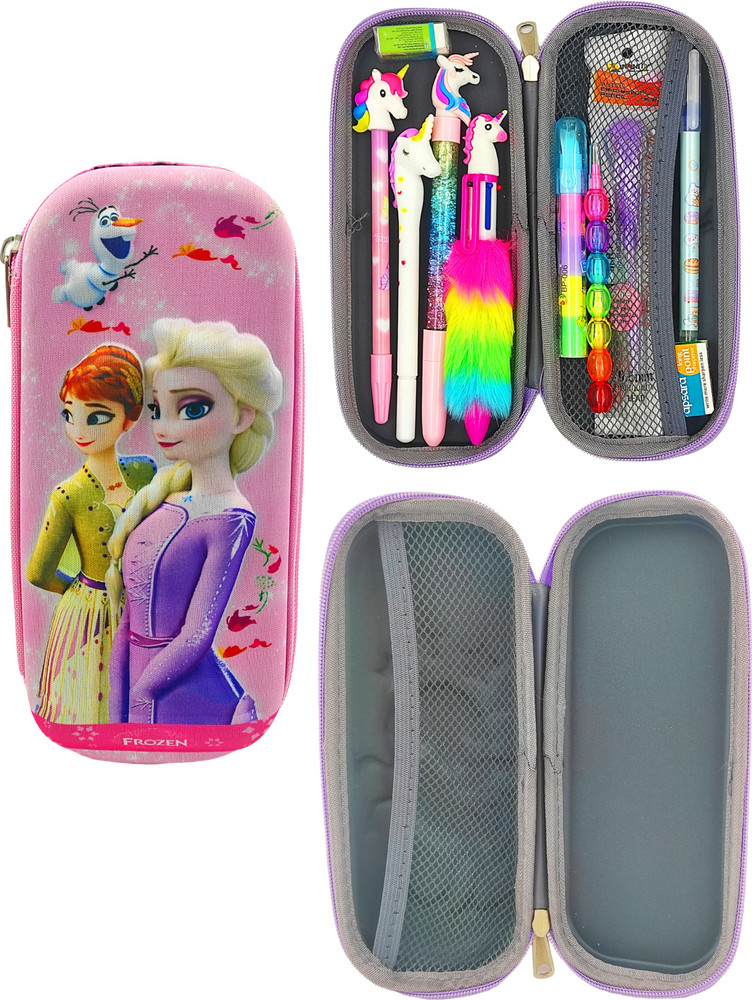 Flipkart dishvy 3D Embossed Frozen Pencil Pouch with