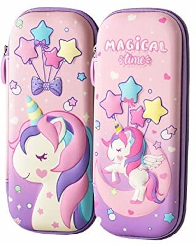Flipkart FLORICAN 1 Star Unicorn Pouch Art EVA Pencil Box Pouch