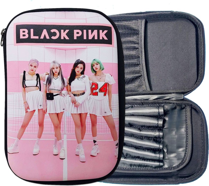 Flipkart.com | Neel Girls BTS Pink Big Pencil Pouch for Girls