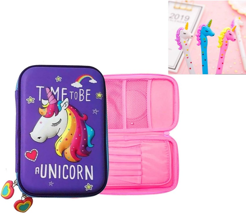 Buy OFIXO A-Unicorn EVA Pencil Case for Kids - Pencil Pouch, New