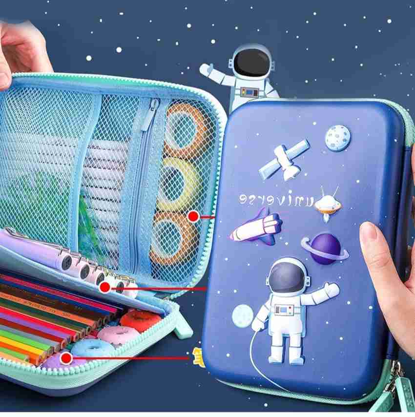 3D Space Astronaut EVA Pencil Case for Kids Designer Pencil Pouch