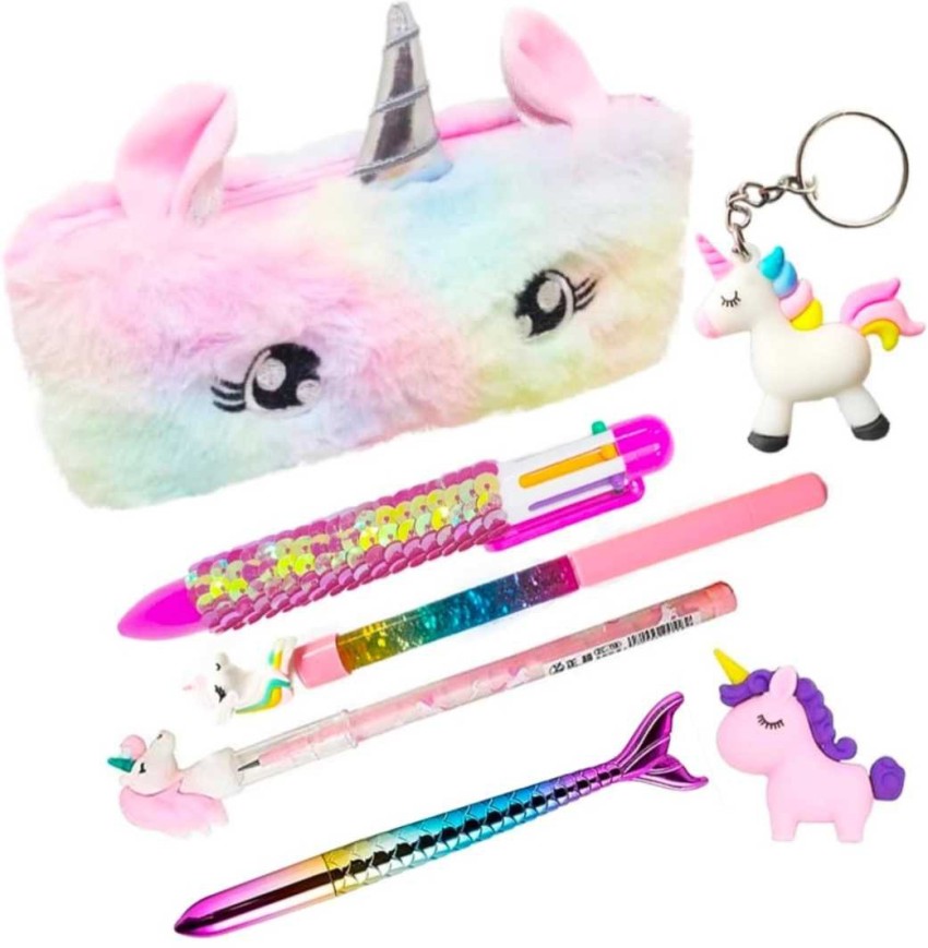 Unicorn Stationary Set for Girls Unicorn Pencil Box Unicorn Pencil