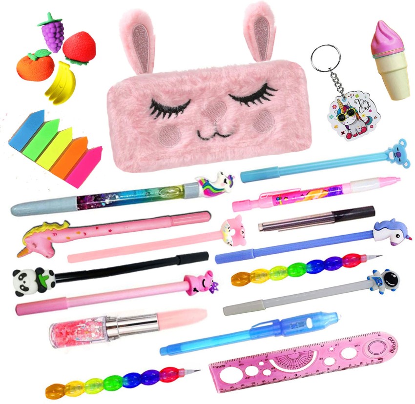 Buy Kids Stationery Gift Set // Gift Set For Kids// Hello Kitty Pencil Gift  Set For Kids //pencil Box // Pencil Case Online In India At Discounted  Prices