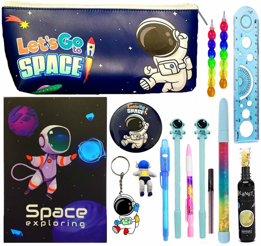 Astronaut Unicorn Stationery Set Stationery Gift Set Include - Temu
