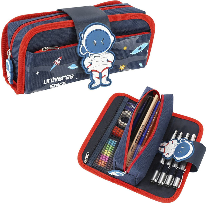 Flipkart WISHKEY Space Pencil Pouch for Girls Boys Zipper