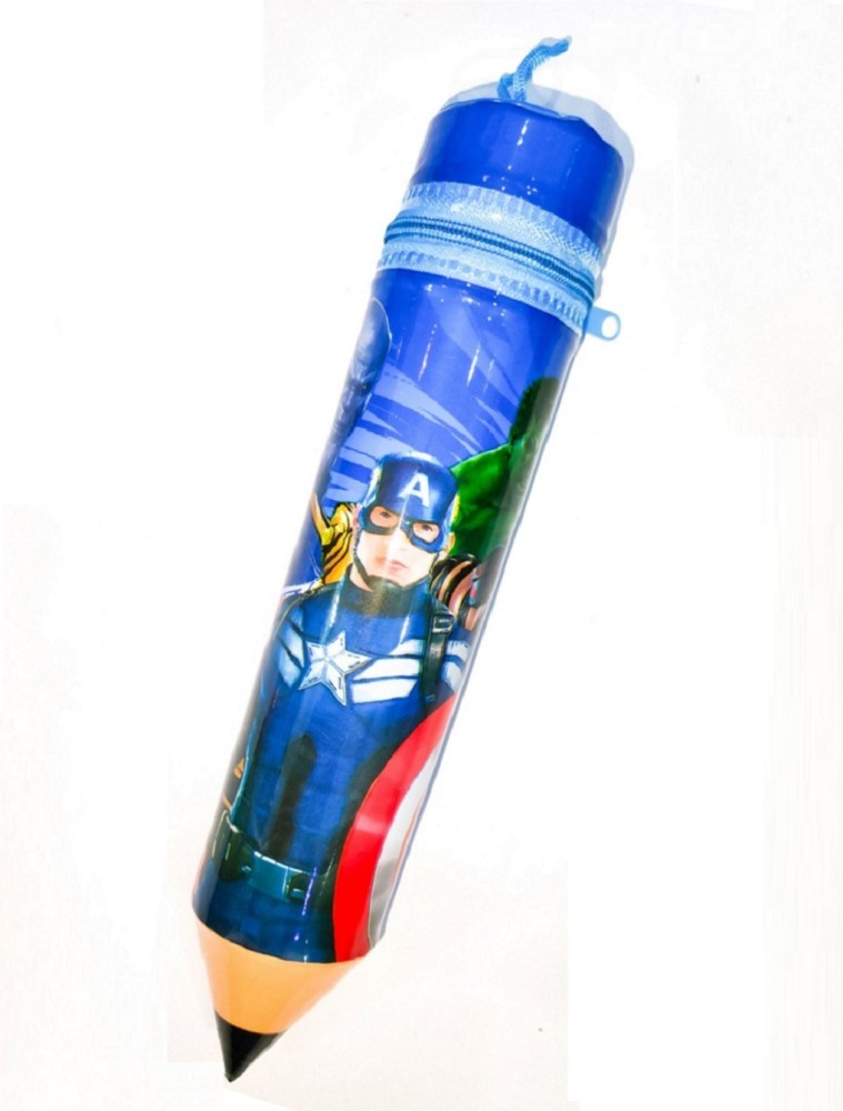Buy JELLIFY Captain America Pencil Pouch for Kids Zipper Closer