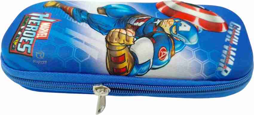 Buy JELLIFY Captain America Pencil Pouch for Kids Zipper Closer