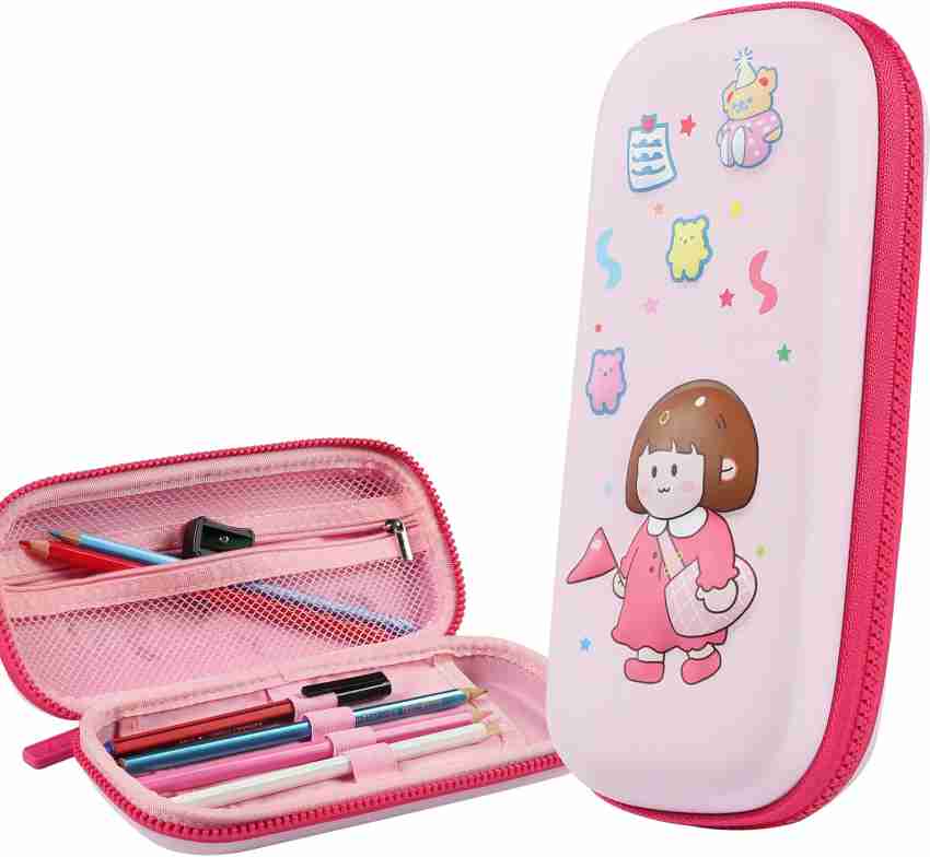 Zentric Pencil Pouch Cute Doll Pencil Case For Kids Art EVA  Pencil Box 