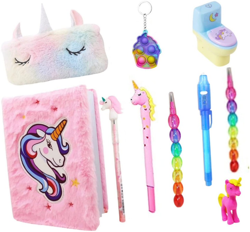 Unicorn pencil box for girls 2025