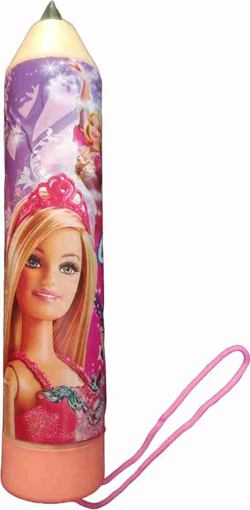 Flipkart Dheera Cartoon Barbie Pencil Shape Pencil Box For Kids Art Plastic Pencil Box Box