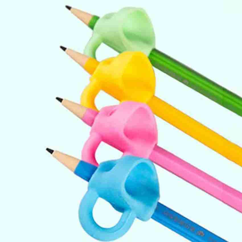 Newvent 4pcs Kids Pen Writing Assistant Holder, Pencil Grip