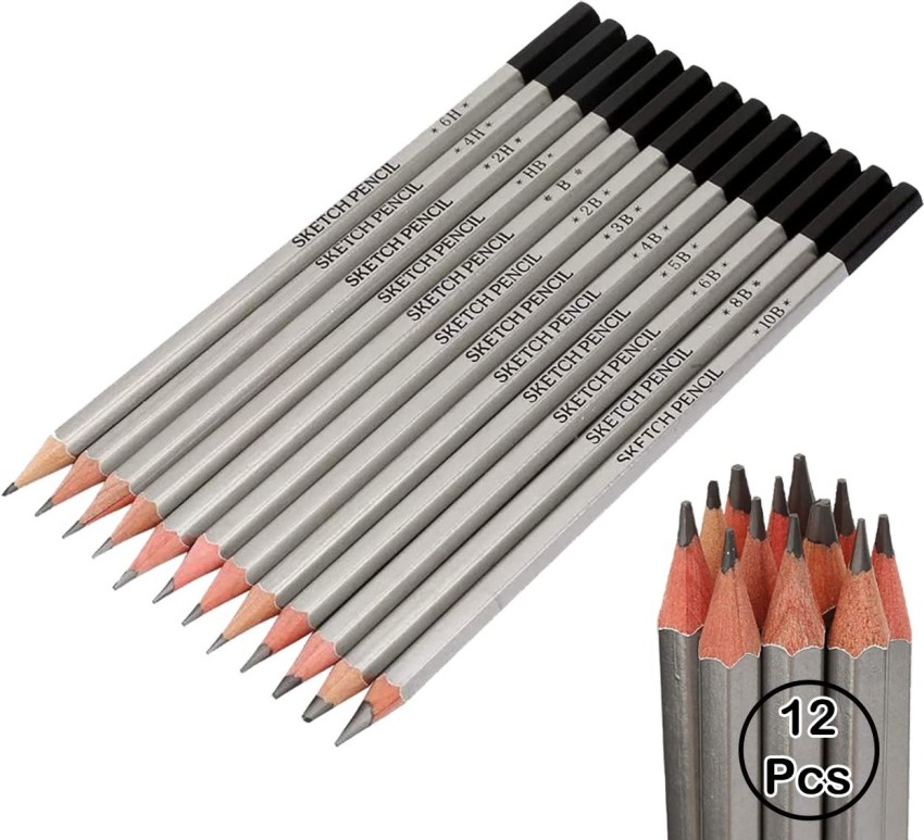 14 pcs Professional Sketch Drawing Pencil Set HB 2B 6H 4H 2H 3B 4B 5B 6B  10B Hot