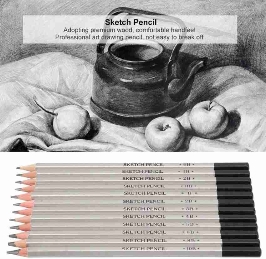 Kandle Set of 12 Professional Drawing Sketching