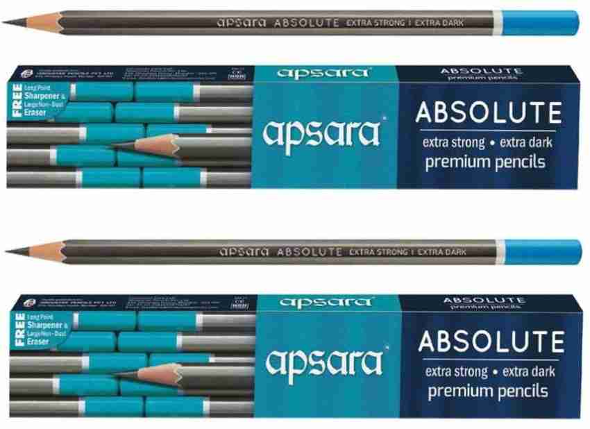Artline Love -Art 6 sketch Pencils - Pack of 02 (12 PENCILS)  + Blending/Smudging Stumps Set of 6 (Size 1 to 6) Pencil 