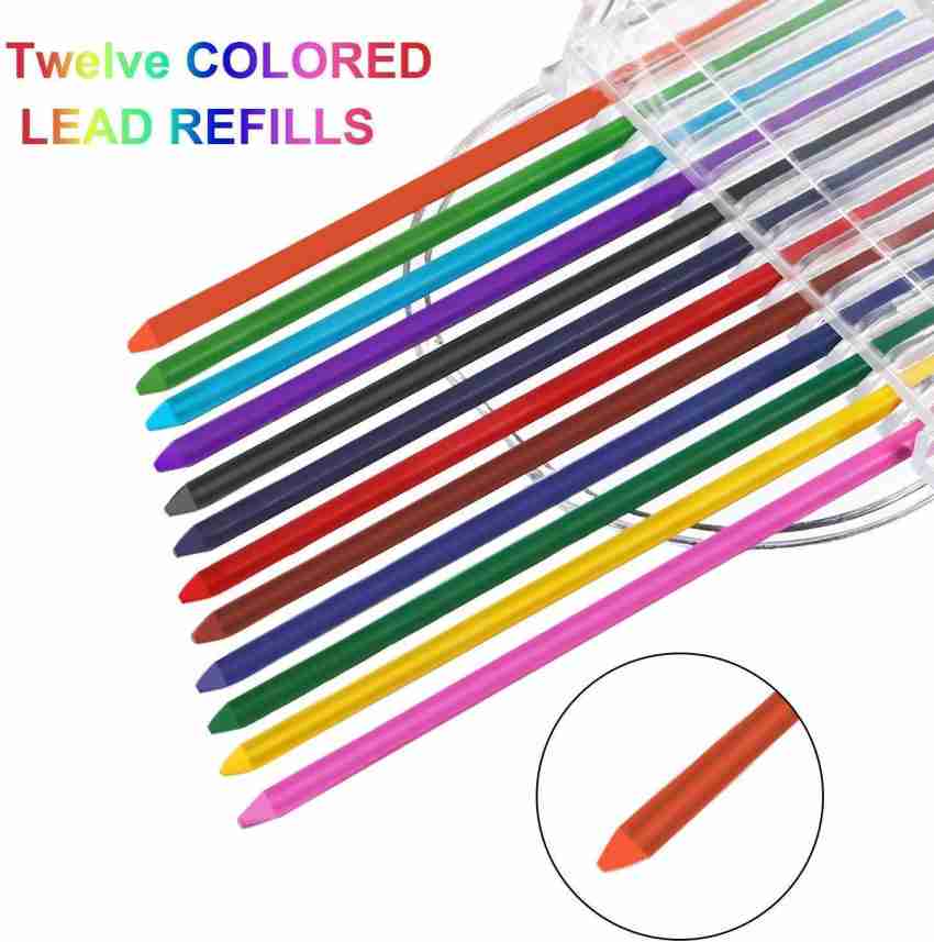 Best Deal for FourCandies 6PCS Colored Mechanical Pencils Set + 12