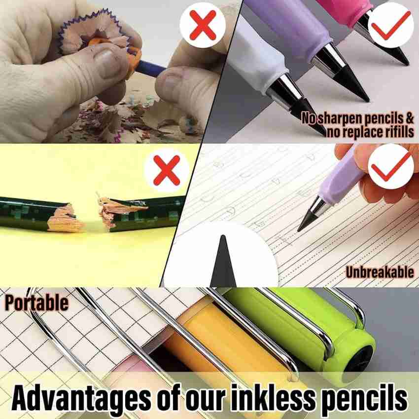 Multicolor Plastic INKLESS PENCIL WITH ERASABLE at Rs 15/piece in Surat