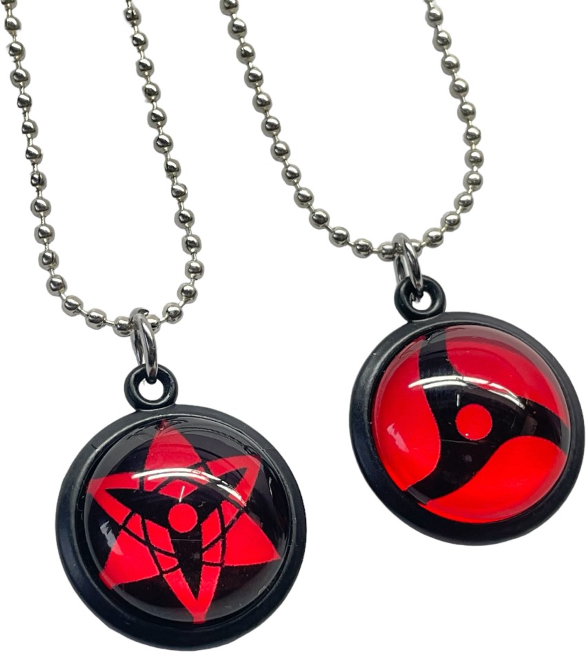 sky cart Naruto Anime Ninja Mangekyou Sharingan Necklace Steel, Crystal  Locket Set Price in India Buy sky cart Naruto Anime Ninja Mangekyou  Sharingan Necklace Steel, Crystal Locket Set Online at Best