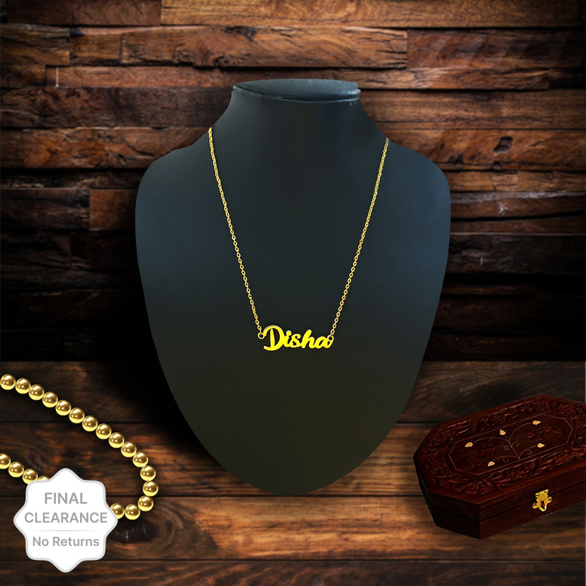 Name pendant chain hot sale flipkart