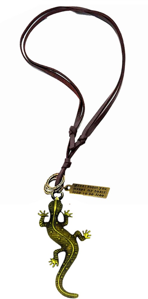 Lizard necklace hot sale