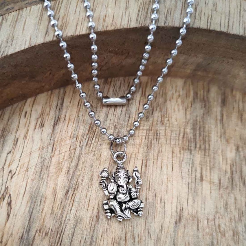 Men's Ganesha Key Necklace