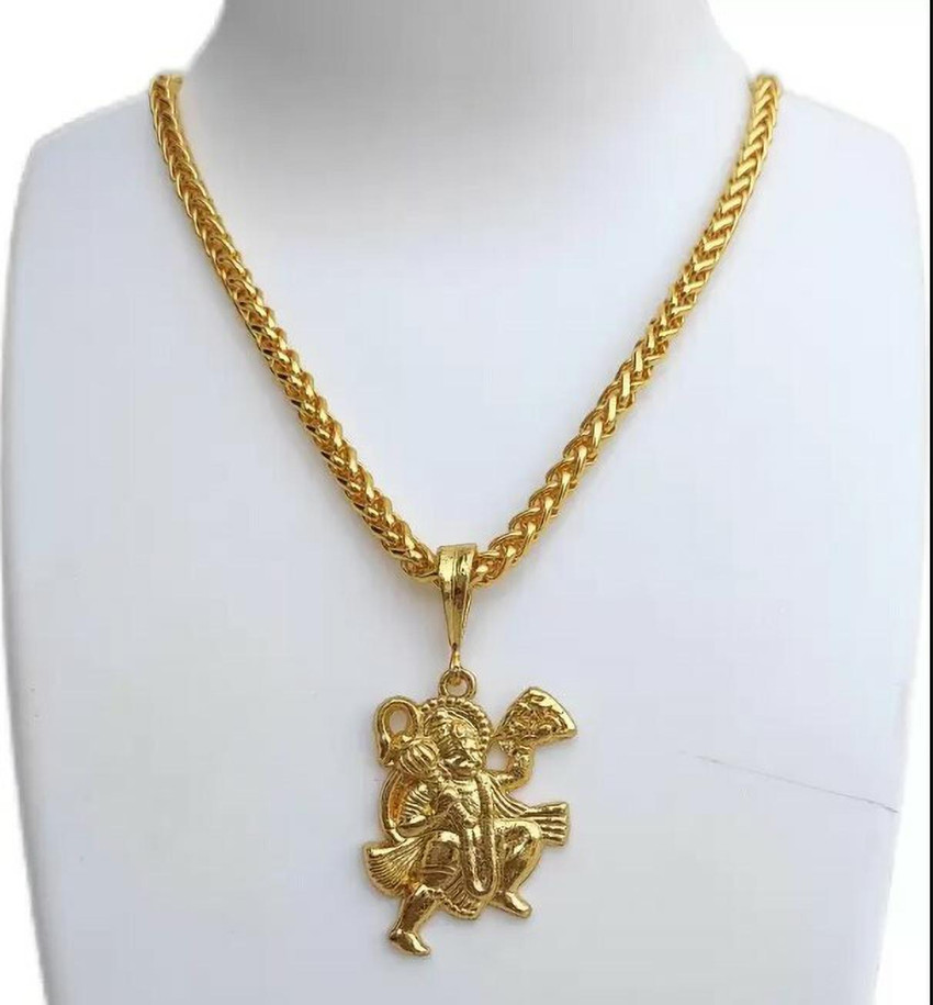Gold anjaneya outlet lockets