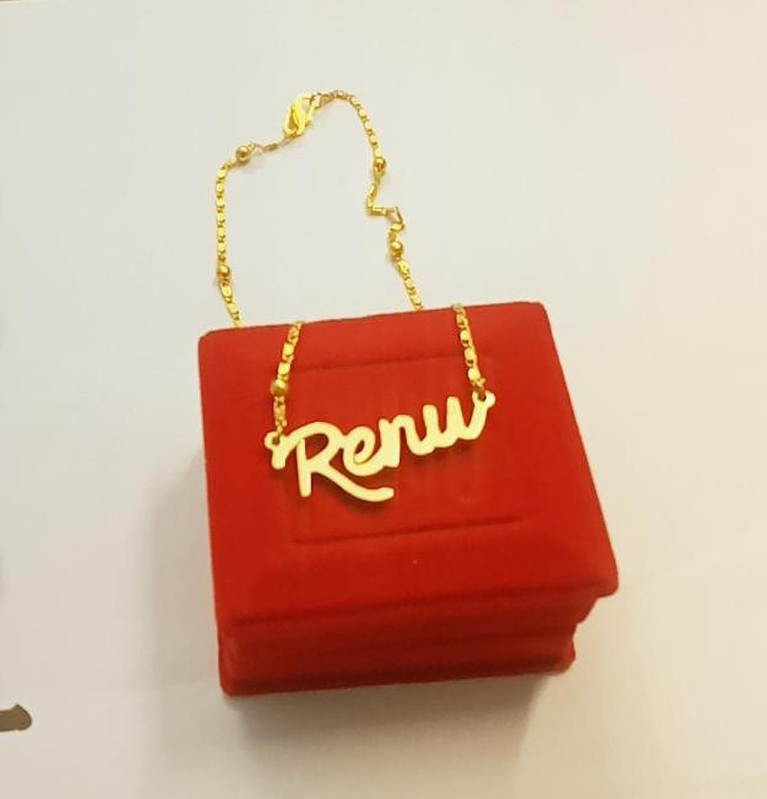 Renu name pendant deals