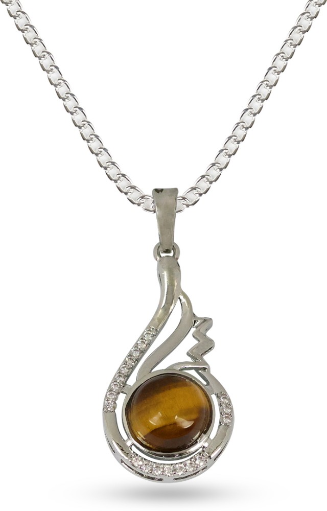 Tiger eye clearance stone locket