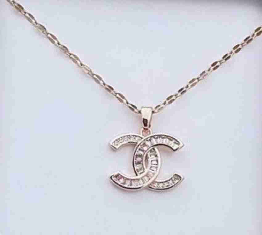 Chanel Gold Moonlight Pendant Super Long Pearl Necklace