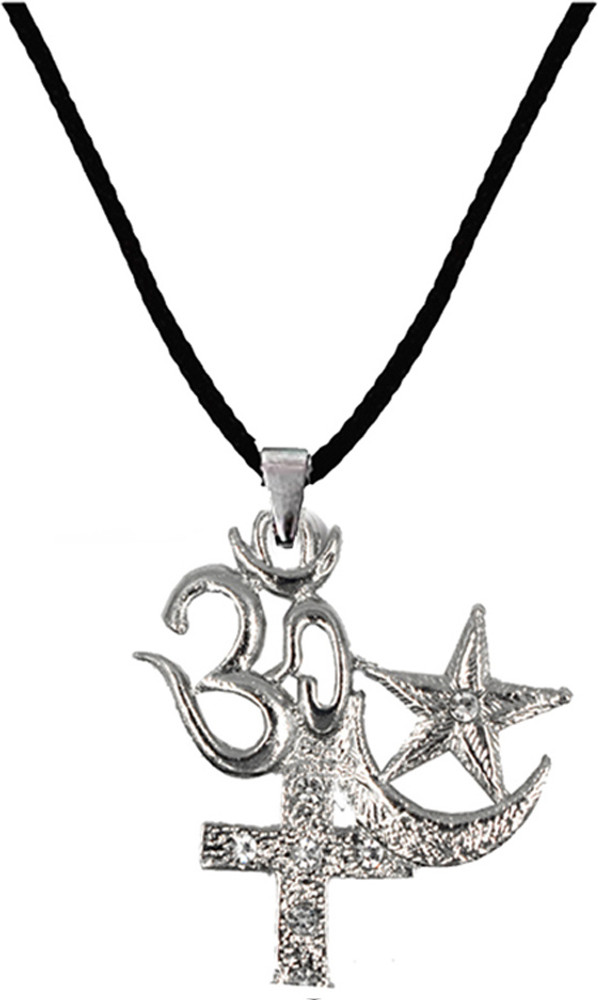 Om cross allah locket shop