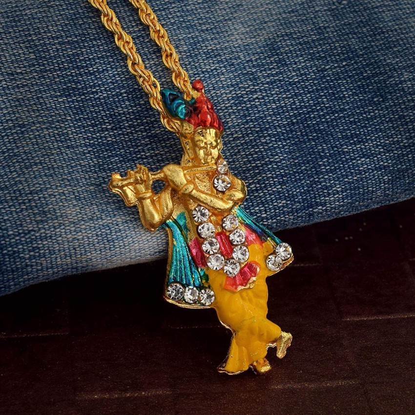 Lord krishna store gold lockets