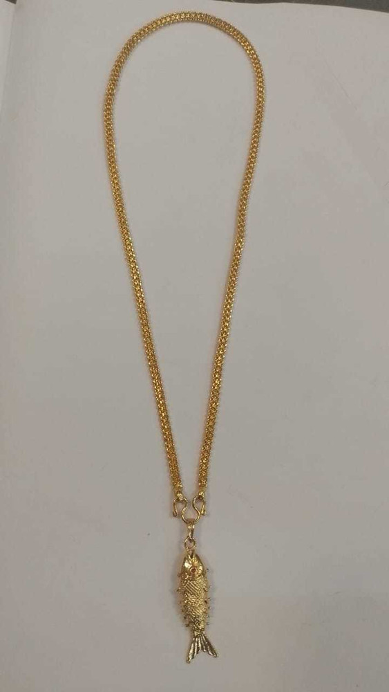 COVERING Fish dollar chain Gold plated Alloy Locket Set Price in India Buy COVERING Fish dollar chain Gold plated Alloy Locket Set Online at Best Prices in India Flipkart