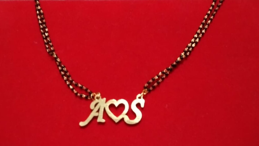 Akash name mangalsutra discount
