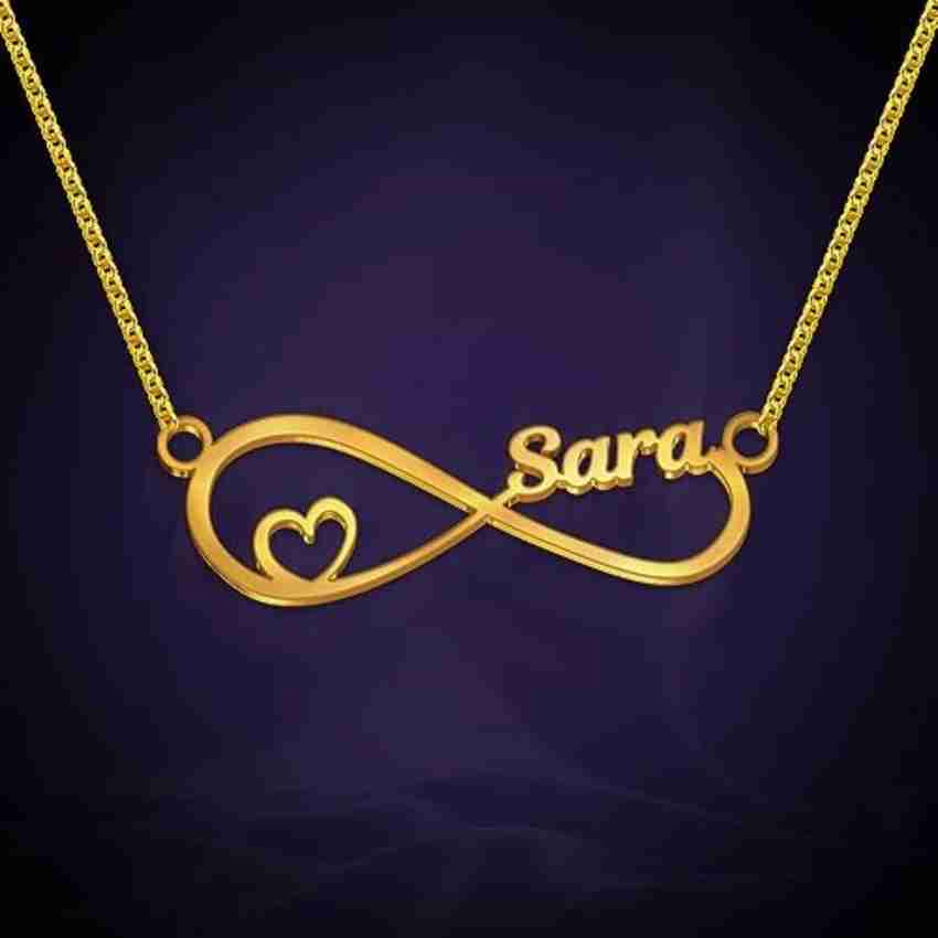 Sara name necklace top