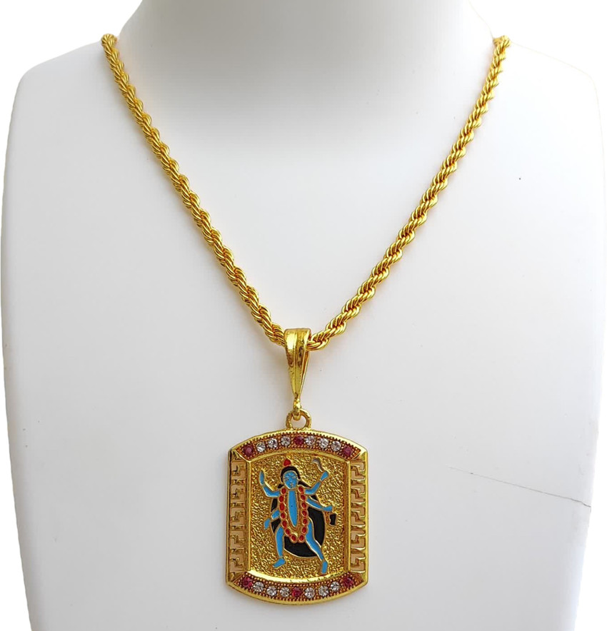 Mens square 2024 pendant necklace